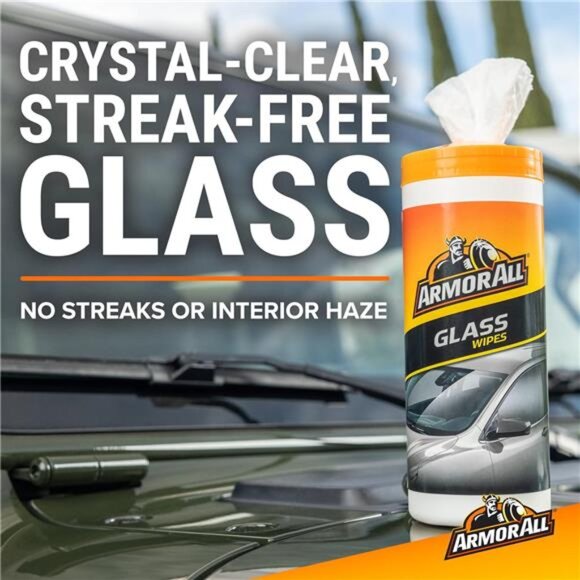 Glass and Cleaning Wipes, Wipes for Car Interior and Car Exterior, 30 Count Each - Picture 2 of 7
